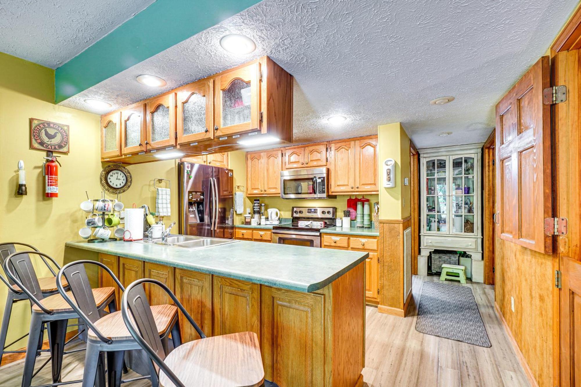 Smoky Mountain Cabin With Deck And Hot Tub! Pigeon Forge Buitenkant foto