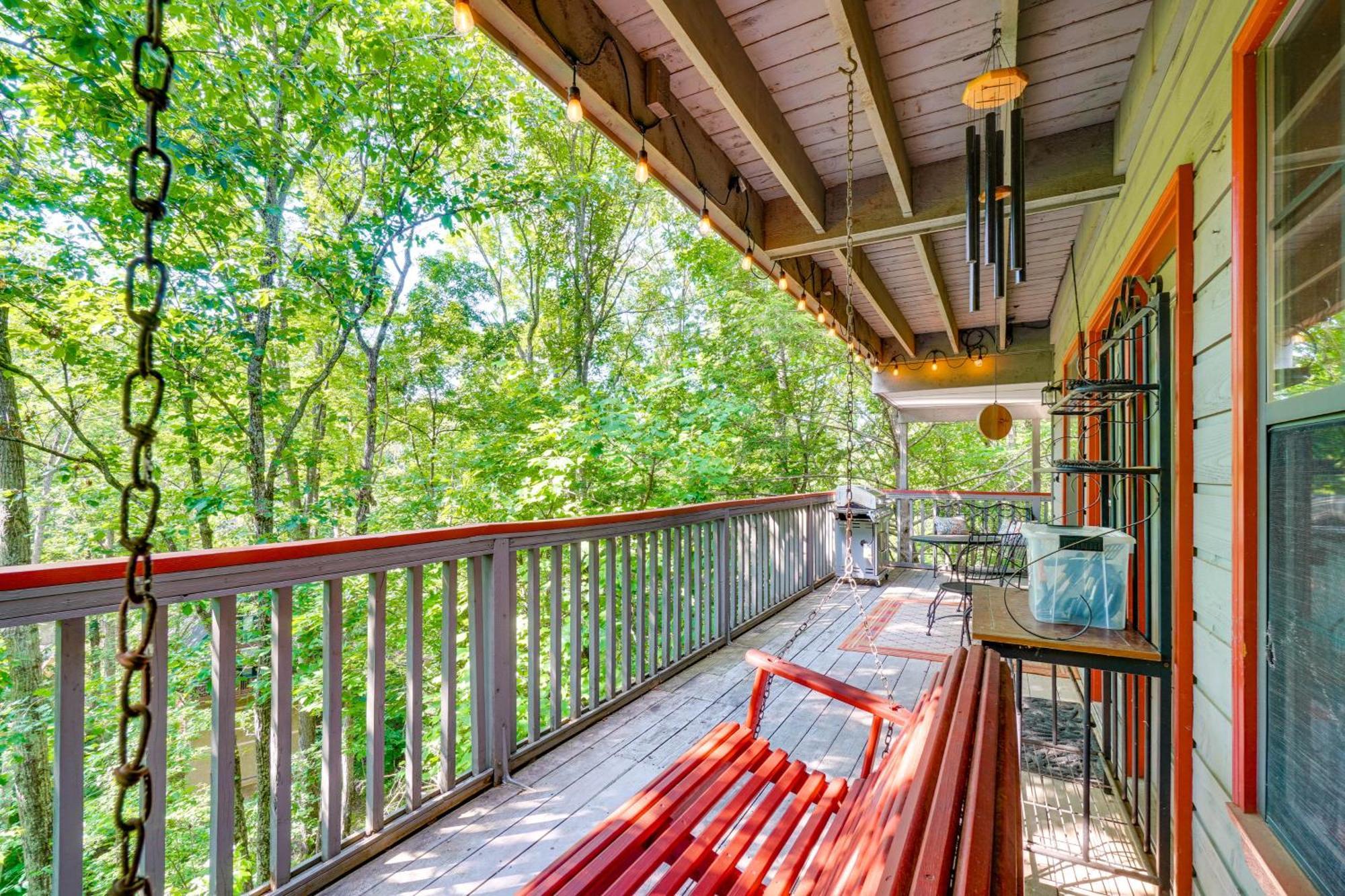Smoky Mountain Cabin With Deck And Hot Tub! Pigeon Forge Buitenkant foto