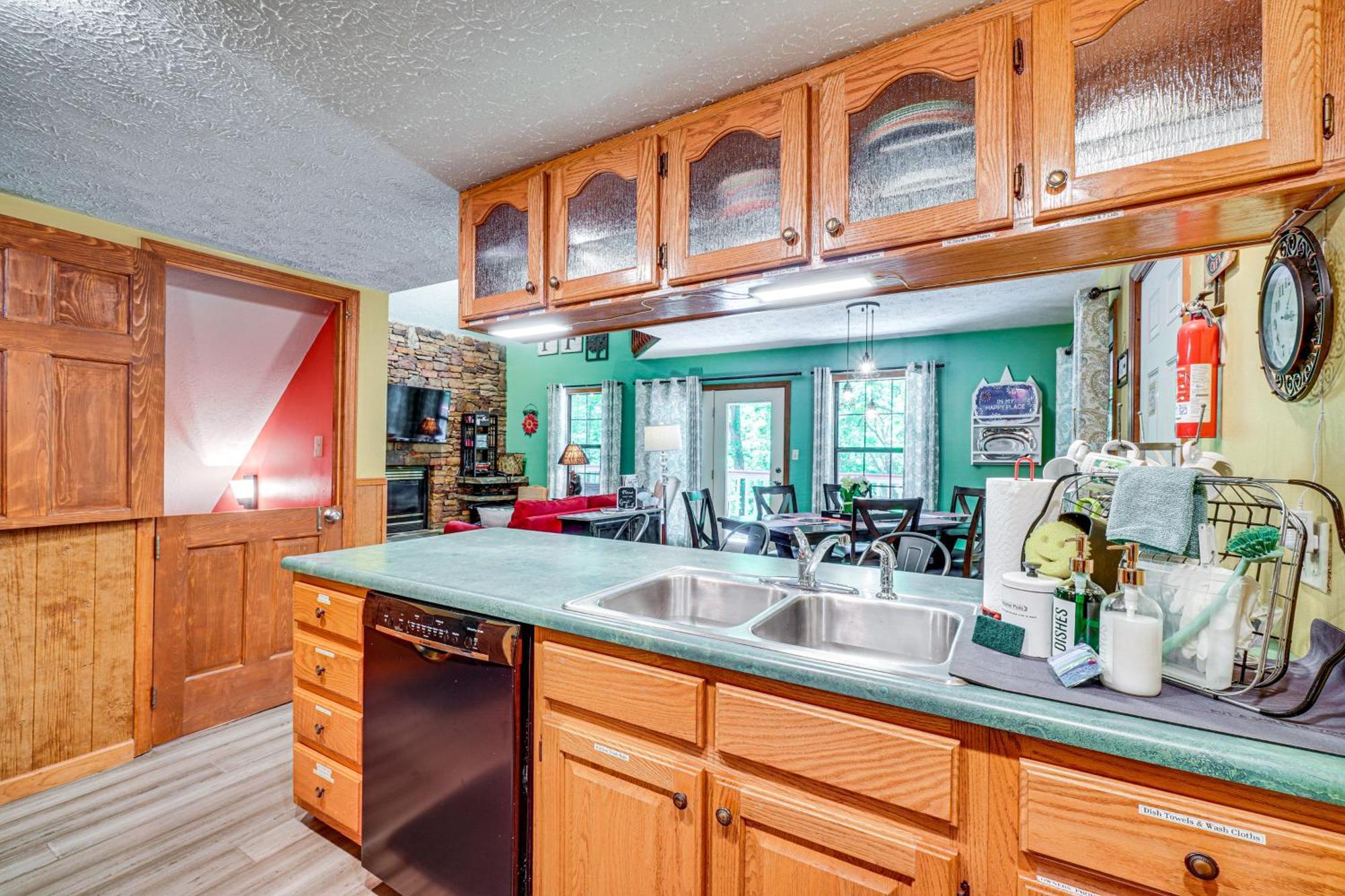 Smoky Mountain Cabin With Deck And Hot Tub! Pigeon Forge Buitenkant foto